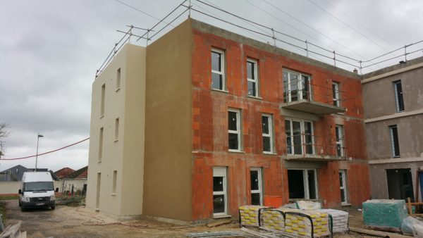 Construction d'un immeuble de 21 logements au Clos Samson, Les Essarts, Grand Couronnes