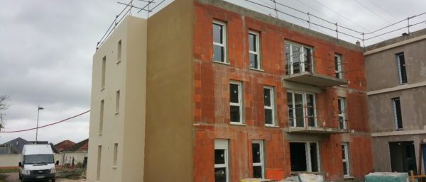 Construction d'un immeuble de 21 logements au Clos Samson, Les Essarts, Grand Couronnes