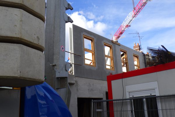 Construction d'un immeuble de 10 logements pour la MATMUT à Sottevile les Rouen