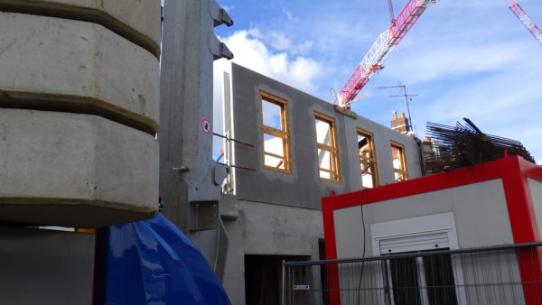Construction d'un immeuble de 10 logements pour la MATMUT à Sottevile les Rouen